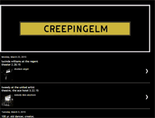 Tablet Screenshot of creepingelm.blogspot.com