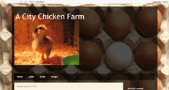 Desktop Screenshot of citychickenfarm.blogspot.com