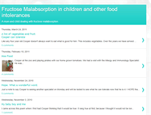 Tablet Screenshot of fructosemalabsorptioninchildren.blogspot.com