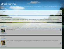 Tablet Screenshot of alfredomartinez.blogspot.com