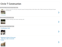Tablet Screenshot of circletconstruction.blogspot.com