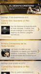 Mobile Screenshot of eldesafiocristiano.blogspot.com