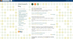 Desktop Screenshot of juliacarmel4240.blogspot.com