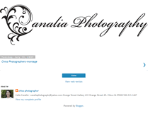 Tablet Screenshot of canaliaphotography.blogspot.com