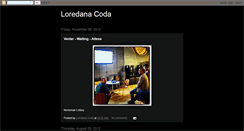 Desktop Screenshot of loredanacoda.blogspot.com