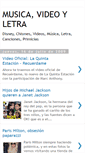 Mobile Screenshot of musicavideosletra.blogspot.com