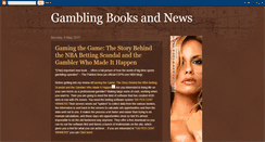 Desktop Screenshot of gamblingbooksandnews.blogspot.com