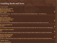 Tablet Screenshot of gamblingbooksandnews.blogspot.com