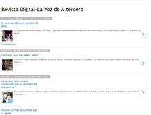 Tablet Screenshot of lavozdeatercero.blogspot.com