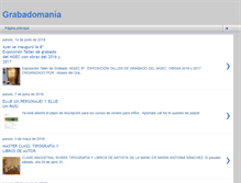 Tablet Screenshot of grabadomania2.blogspot.com