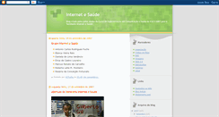 Desktop Screenshot of internetesaude.blogspot.com