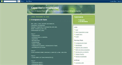 Desktop Screenshot of capacidadincapacidad.blogspot.com