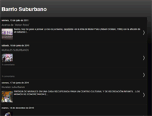 Tablet Screenshot of barriosuburbano.blogspot.com