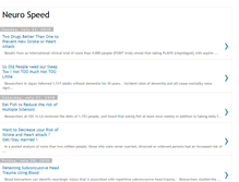 Tablet Screenshot of neuro-speed.blogspot.com