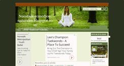 Desktop Screenshot of nuestros-remedios-naturales.blogspot.com