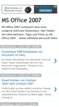 Mobile Screenshot of msoffice2007.blogspot.com