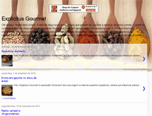 Tablet Screenshot of explicitusgourmet.blogspot.com