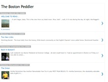 Tablet Screenshot of bostonpeddler.blogspot.com