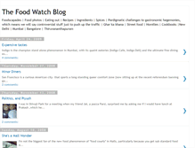 Tablet Screenshot of foodwatchblog.blogspot.com