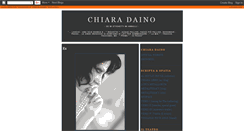 Desktop Screenshot of chiaradaino.blogspot.com