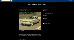 Desktop Screenshot of mechanicdynamic.blogspot.com