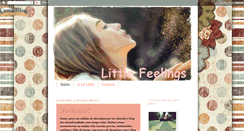 Desktop Screenshot of littlefeelingsx.blogspot.com