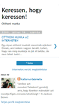 Mobile Screenshot of keressenhogykeressen.blogspot.com