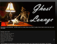 Tablet Screenshot of ghost-lounge.blogspot.com