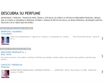 Tablet Screenshot of descubrasuperfume.blogspot.com