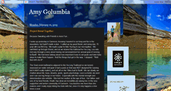 Desktop Screenshot of amygolumbia.blogspot.com