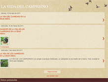 Tablet Screenshot of lavidadelcampesino.blogspot.com