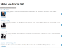 Tablet Screenshot of globalleadership2009.blogspot.com
