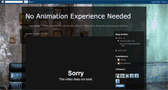 Desktop Screenshot of noanimation.blogspot.com