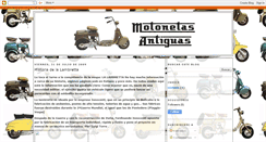 Desktop Screenshot of motonetasantiguas.blogspot.com