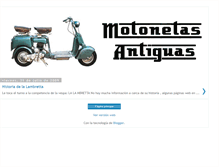 Tablet Screenshot of motonetasantiguas.blogspot.com