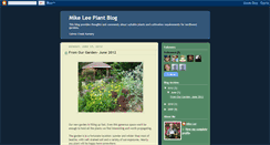 Desktop Screenshot of mikeleeplantblog.blogspot.com