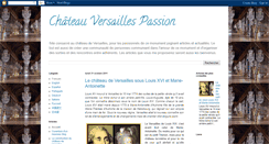 Desktop Screenshot of chateauversaillespassion.blogspot.com