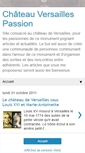 Mobile Screenshot of chateauversaillespassion.blogspot.com