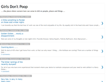 Tablet Screenshot of girlsdontpoop.blogspot.com