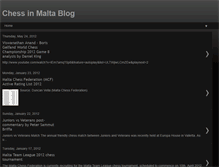 Tablet Screenshot of chessinmalta.blogspot.com