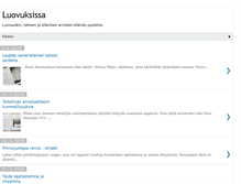 Tablet Screenshot of luovuksissa.blogspot.com