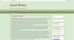 Desktop Screenshot of ionut-benea.blogspot.com