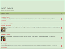 Tablet Screenshot of ionut-benea.blogspot.com