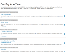 Tablet Screenshot of daybydayarmymom.blogspot.com