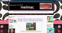 Desktop Screenshot of melmacdinnerware.blogspot.com