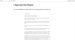 Desktop Screenshot of imarriedthepastor.blogspot.com