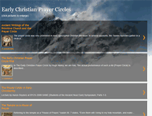Tablet Screenshot of prayercircles.blogspot.com
