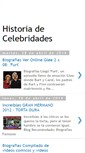 Mobile Screenshot of historiadecelebridades.blogspot.com