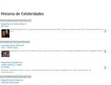 Tablet Screenshot of historiadecelebridades.blogspot.com