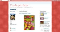 Desktop Screenshot of crocheprobebe.blogspot.com